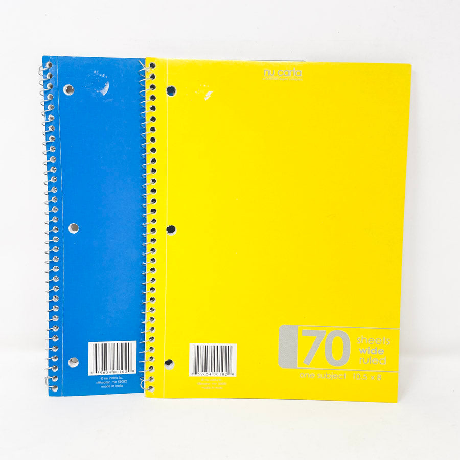 Nu Carta Wide Ruled Spiral Notebook (1)