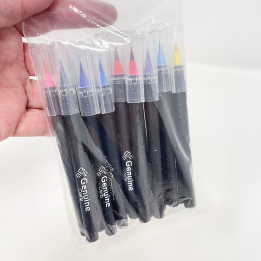 Genuine Crafts Brush Tip Markers