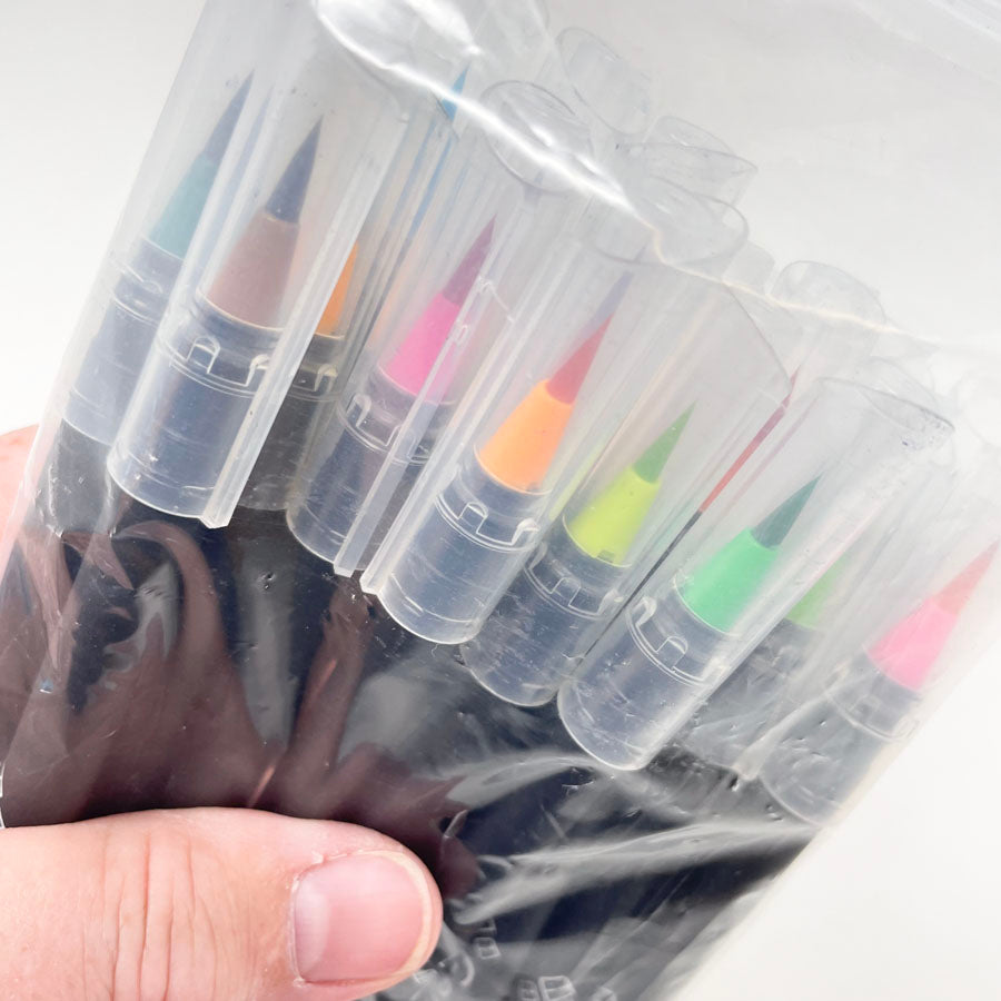 Genuine Crafts Brush Tip Markers