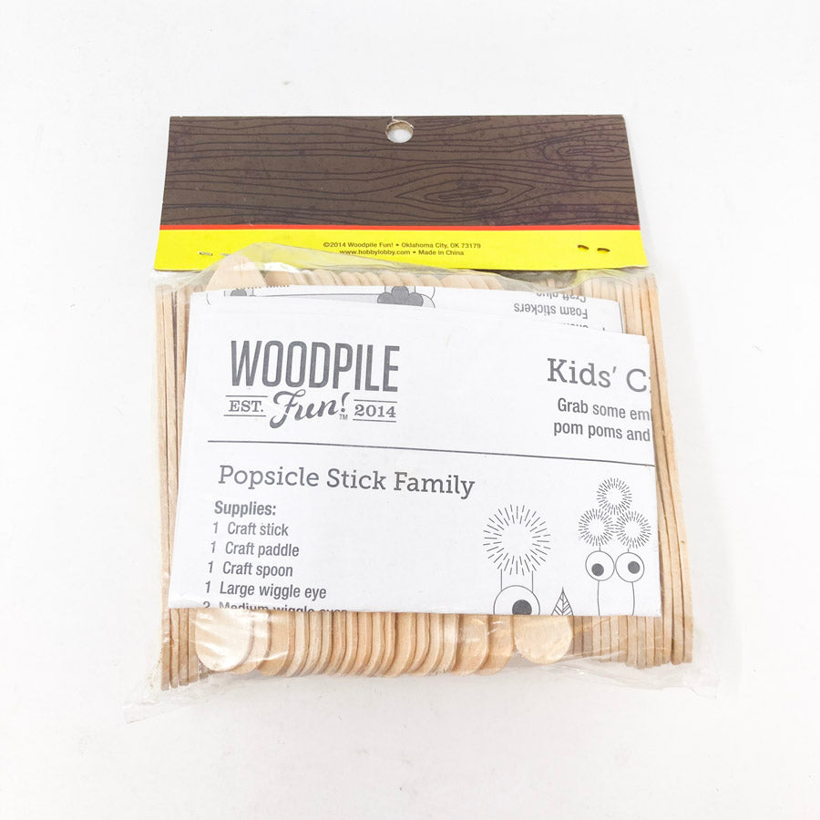 Wooden Craft Sticks- you choose