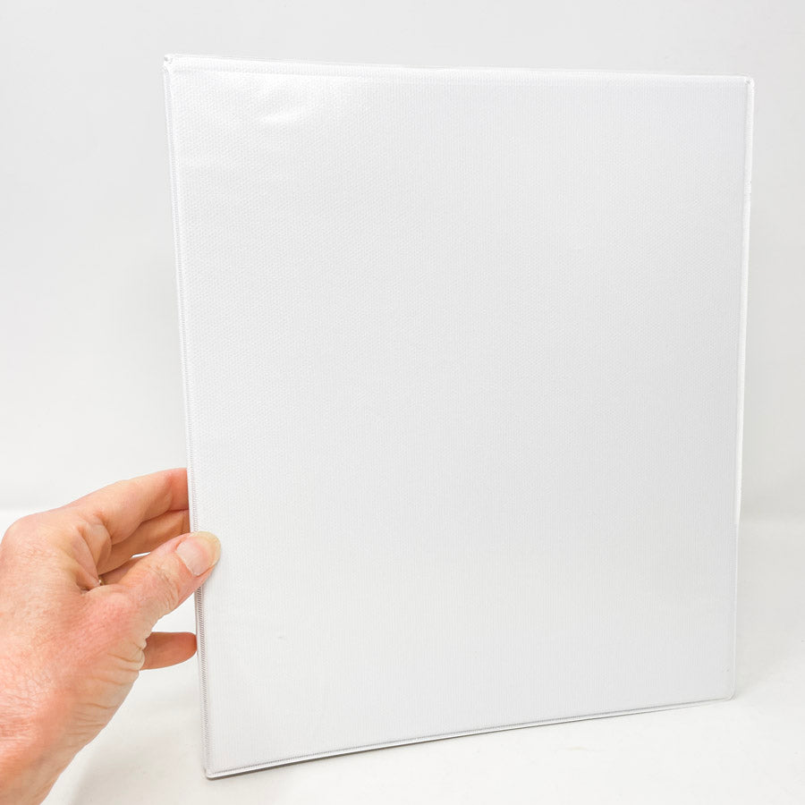 1" Three-Ring Binder - White