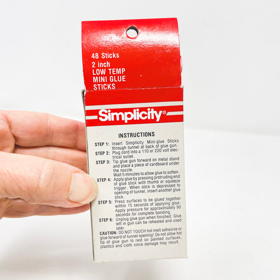 Simplicity Coo Melt Mini Glue Sticks