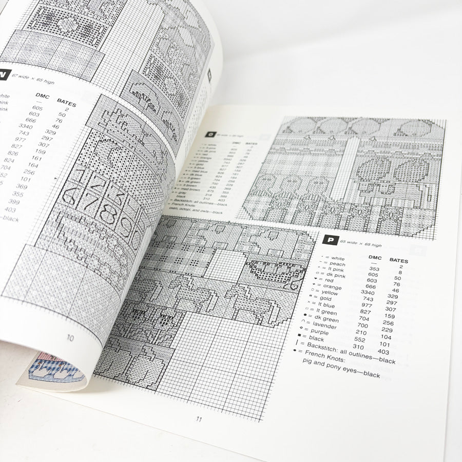 Cross-Stitch Aphabet Pattern Booklet by Polly Carbonari
