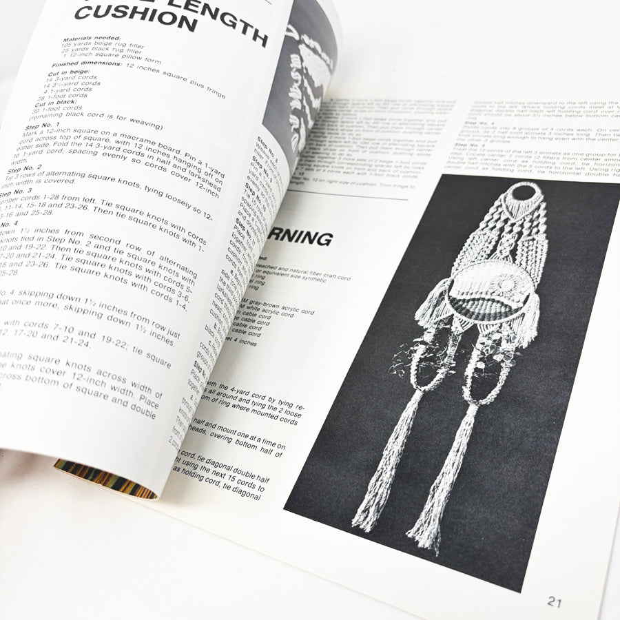 Macrame Weaving Booklet