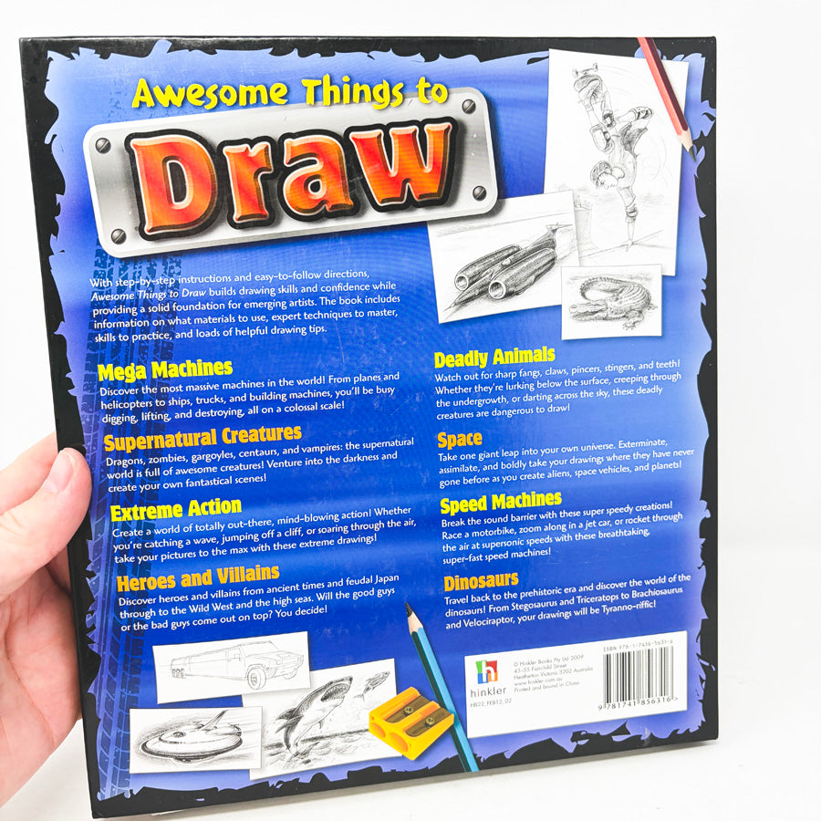 Awesome Things to Draw Binder Book