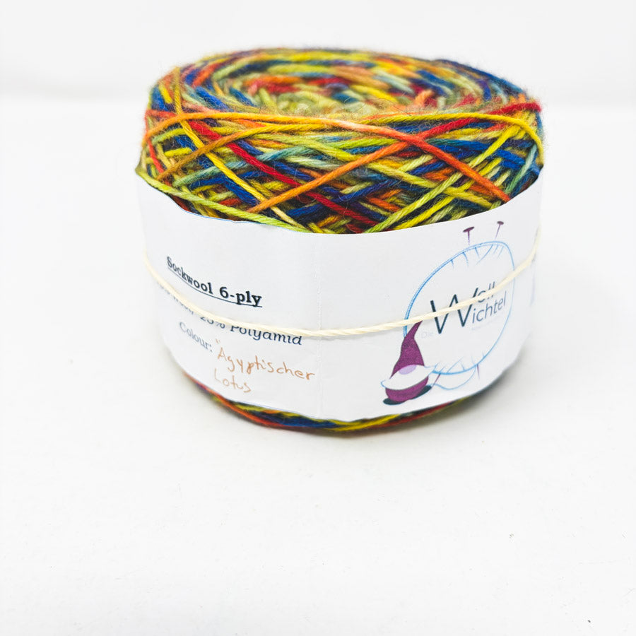 Die Wollwichtel Sock Yarn – Ägyptischer Lotus