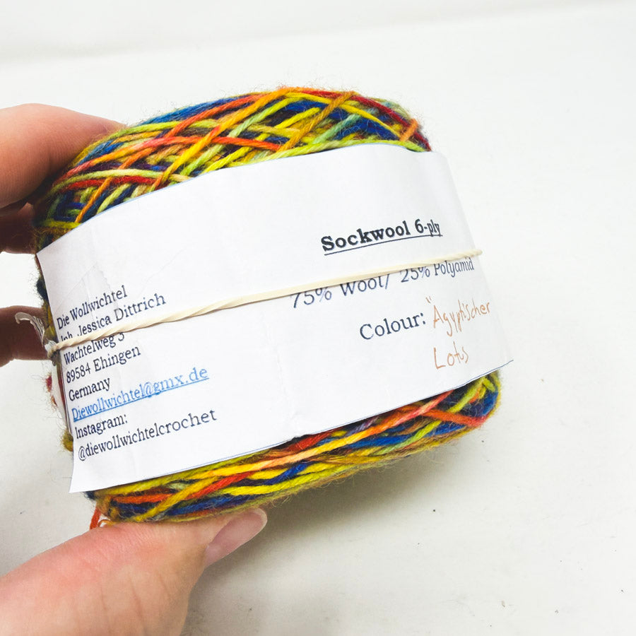 Die Wollwichtel Sock Yarn – Ägyptischer Lotus