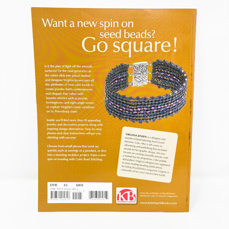 Cube Bead Stitching Book by Virginia Jensen