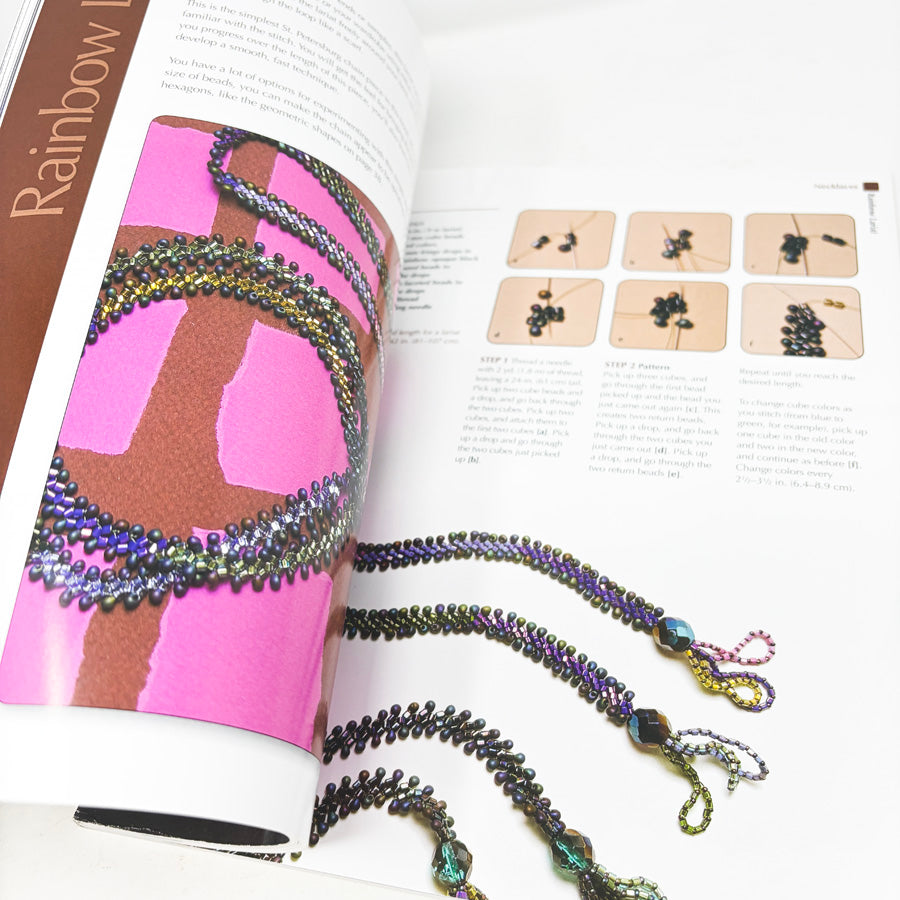 Cube Bead Stitching Book by Virginia Jensen
