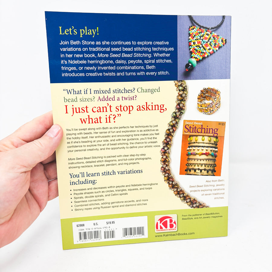 More Seed Bead Stitching Book by Beth Stone