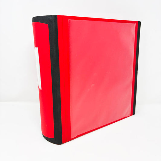 Staples Red 3-Ring Better Binder