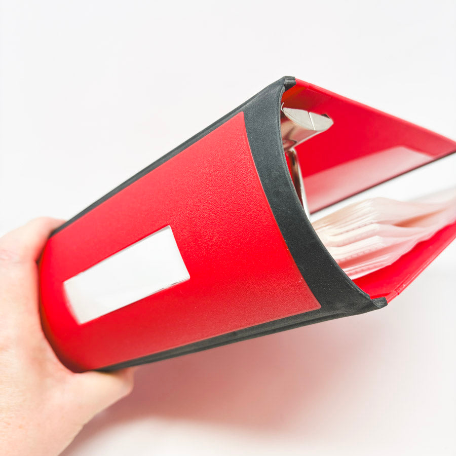 Staples Red 3-Ring Better Binder