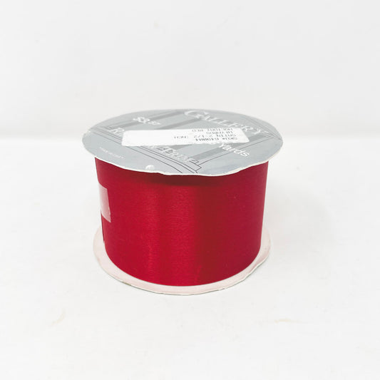 Gallery Holiday Red Satin Ribbon