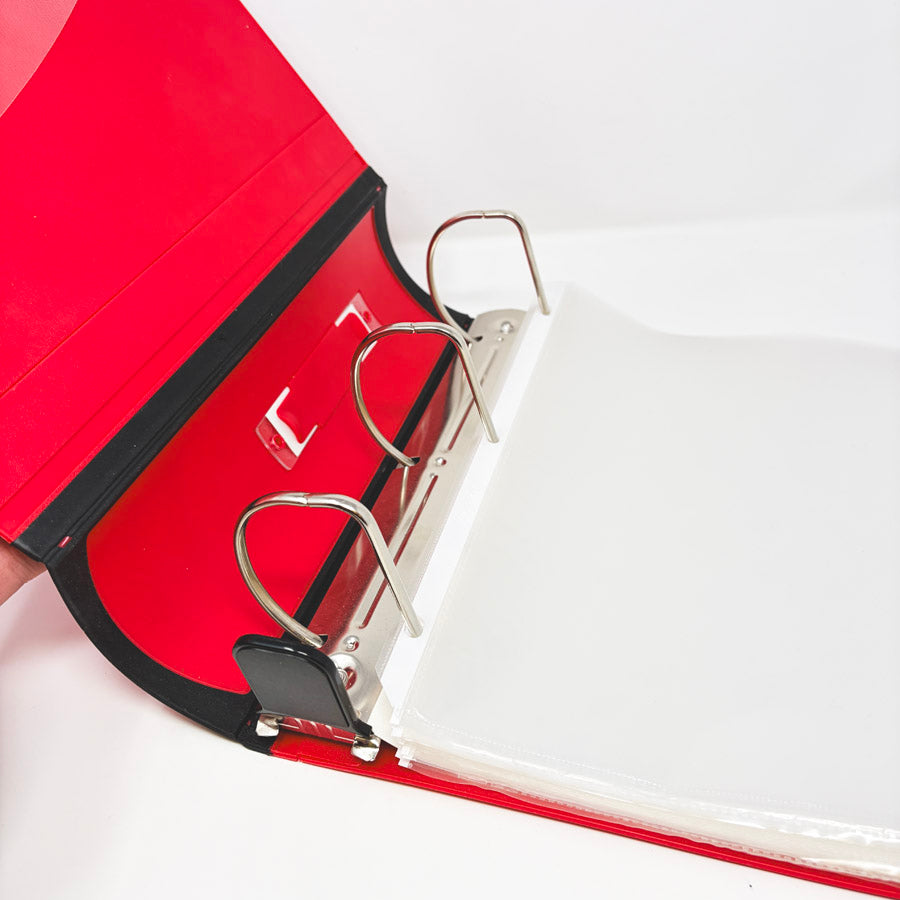 Staples Red 3-Ring Better Binder