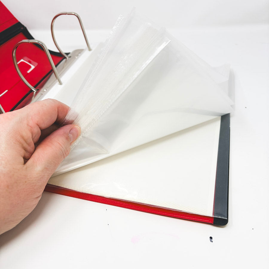 Staples Red 3-Ring Better Binder