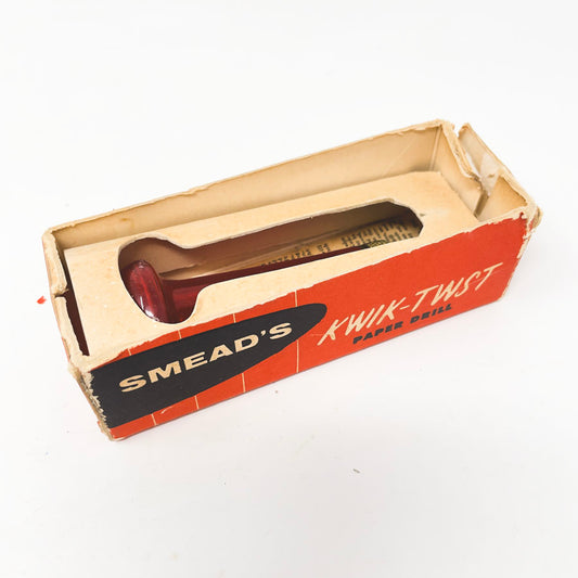 Smead's Kwik-Twist Paper Drill