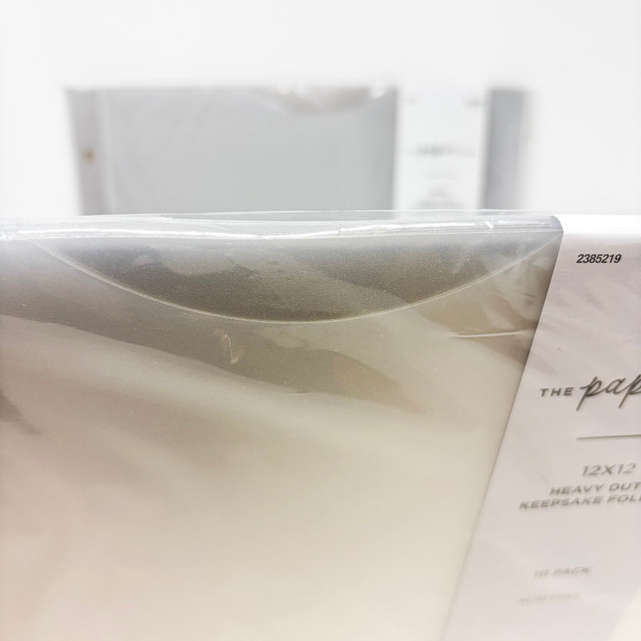 The Paper Studio 12" x 12" Keepsake Folder Sleeves 10pk