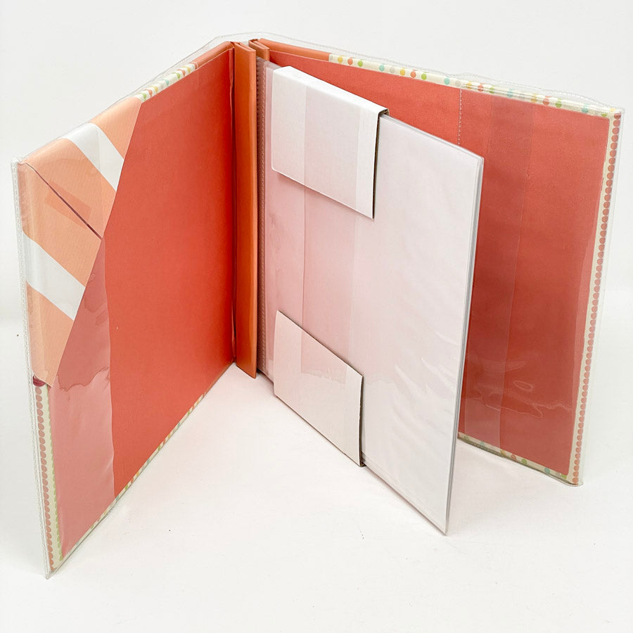 Colorbok Scrapbooking Album 8" x 8" -  Peach