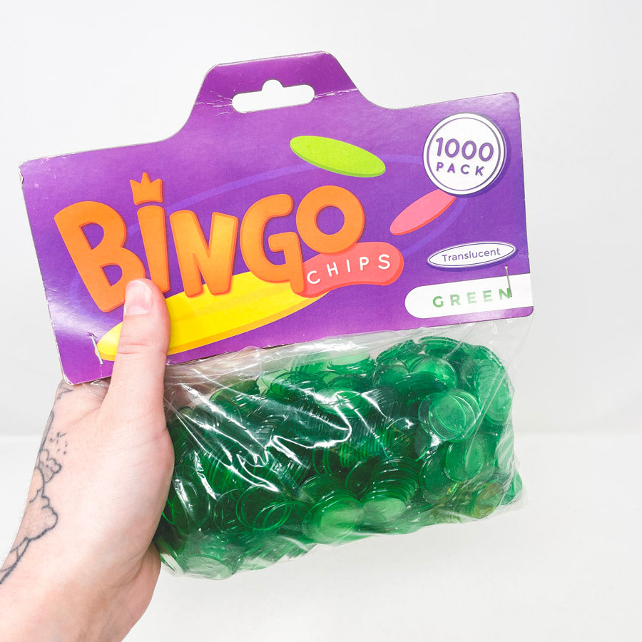 Packers Colors Bingo Chips