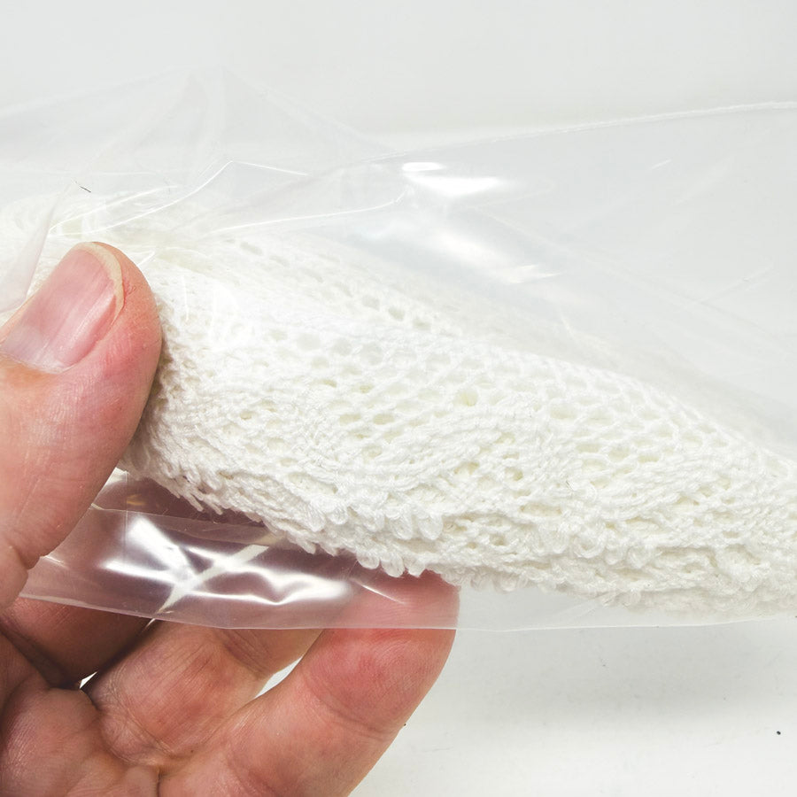 Delicate White Lace - Appx. 5 yds