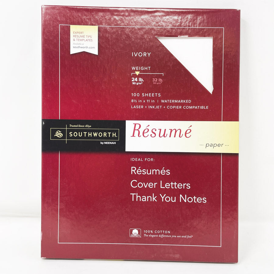 Ivory Resume Paper by Southworth