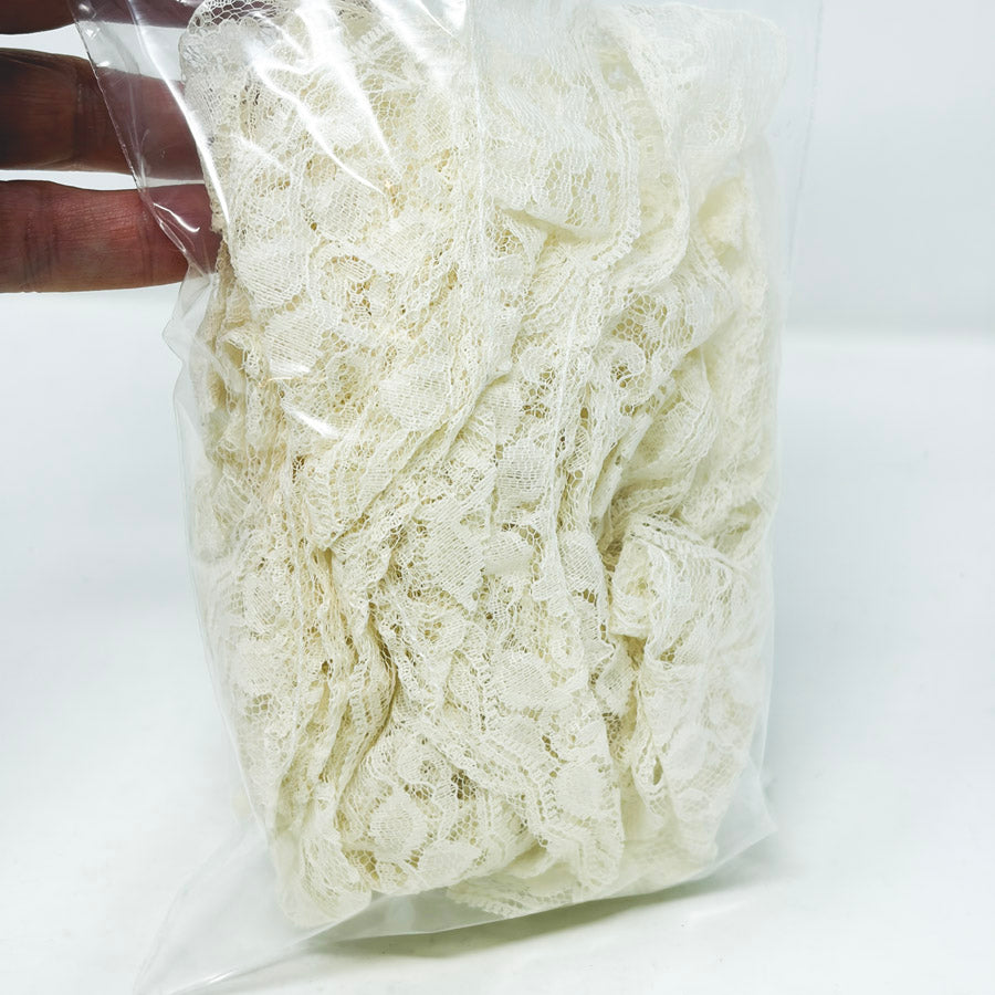 Vintage Style Off-White Lace