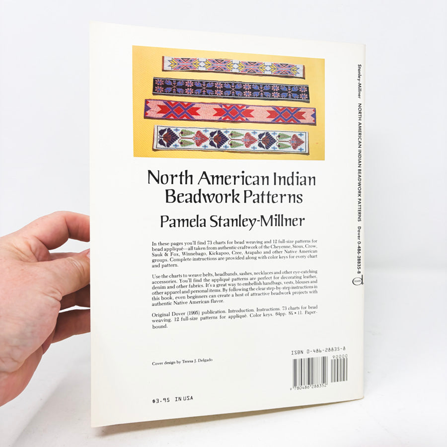 North American Indian Beadwork Patterns Book by Pamela Stanley-Millner