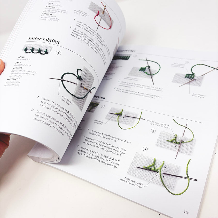 DK Embroidery Book by Lucinda Ganderton