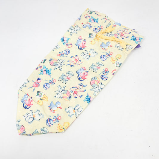 Vintage Baby Print Fabric Gift Bag