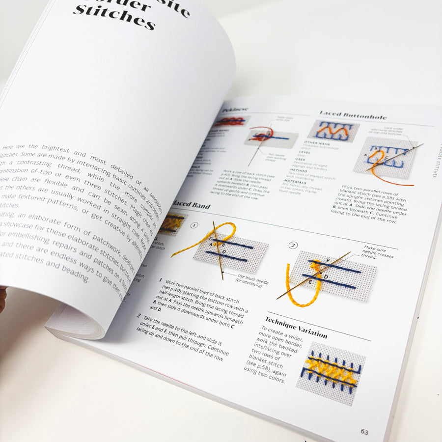 DK Embroidery Book by Lucinda Ganderton