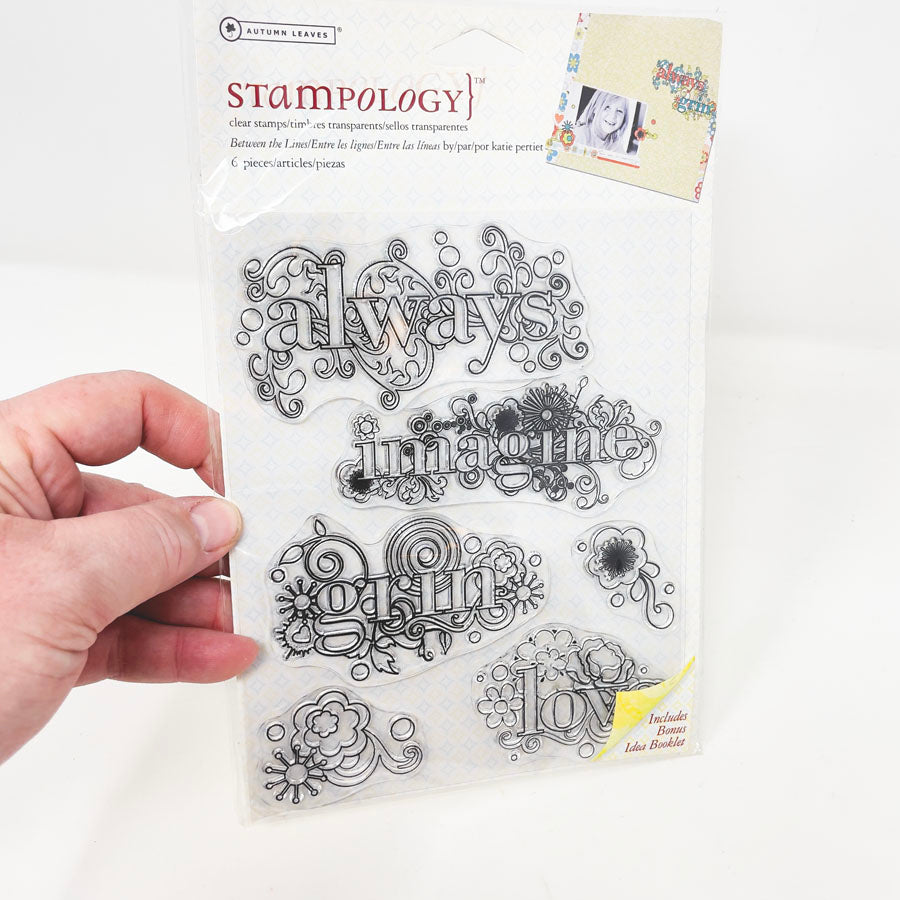 Between the Lines Stampology Clear Stamps