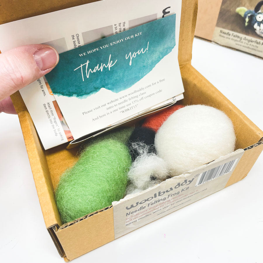Woolbuddy Needle Felting Kits