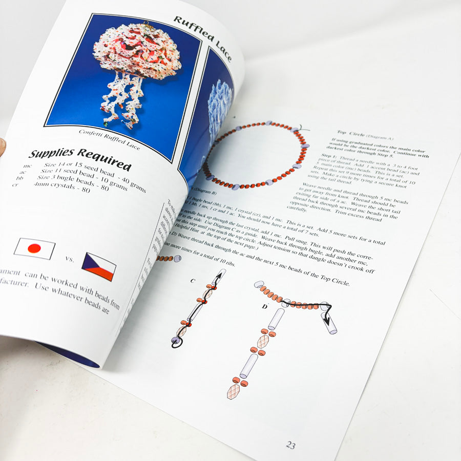 Accent on Beaded Ornament Covers Booklet by Karen DeSousa