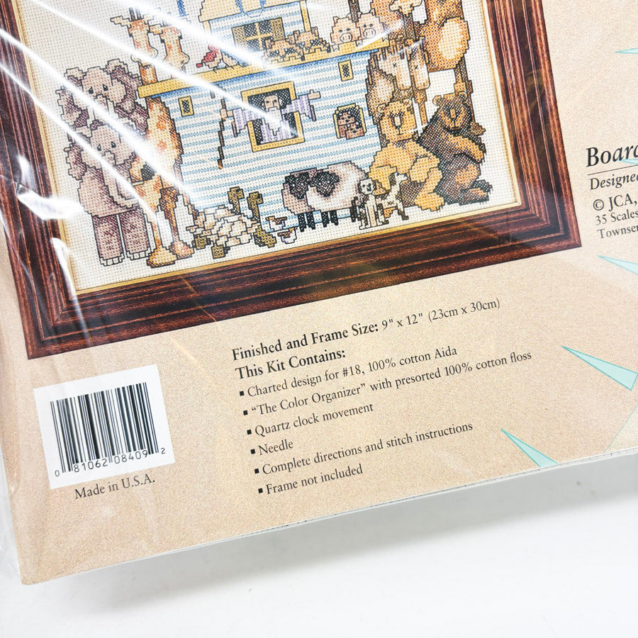 JCA Time Pieces Counted Cross Stitch Kit (Started/Partial)