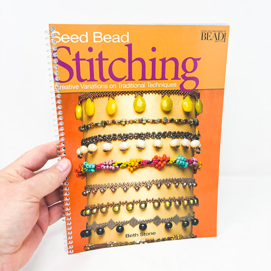 Seed Bead Stitching – Cut and Spiral Bound
