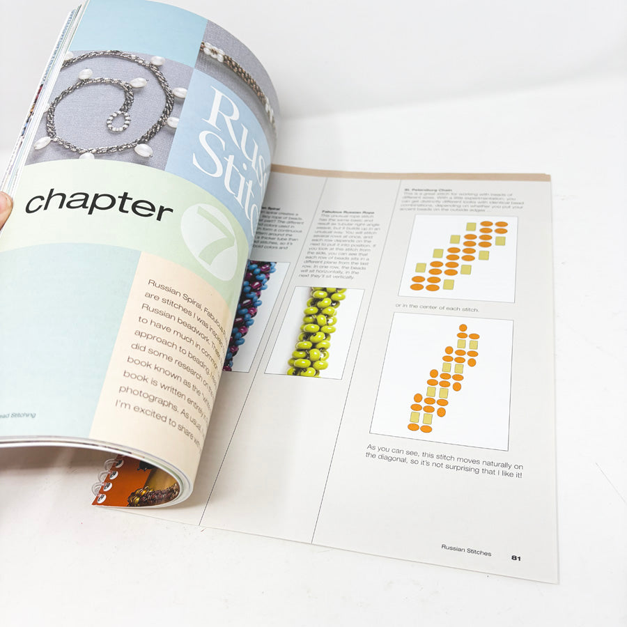 Seed Bead Stitching – Cut and Spiral Bound