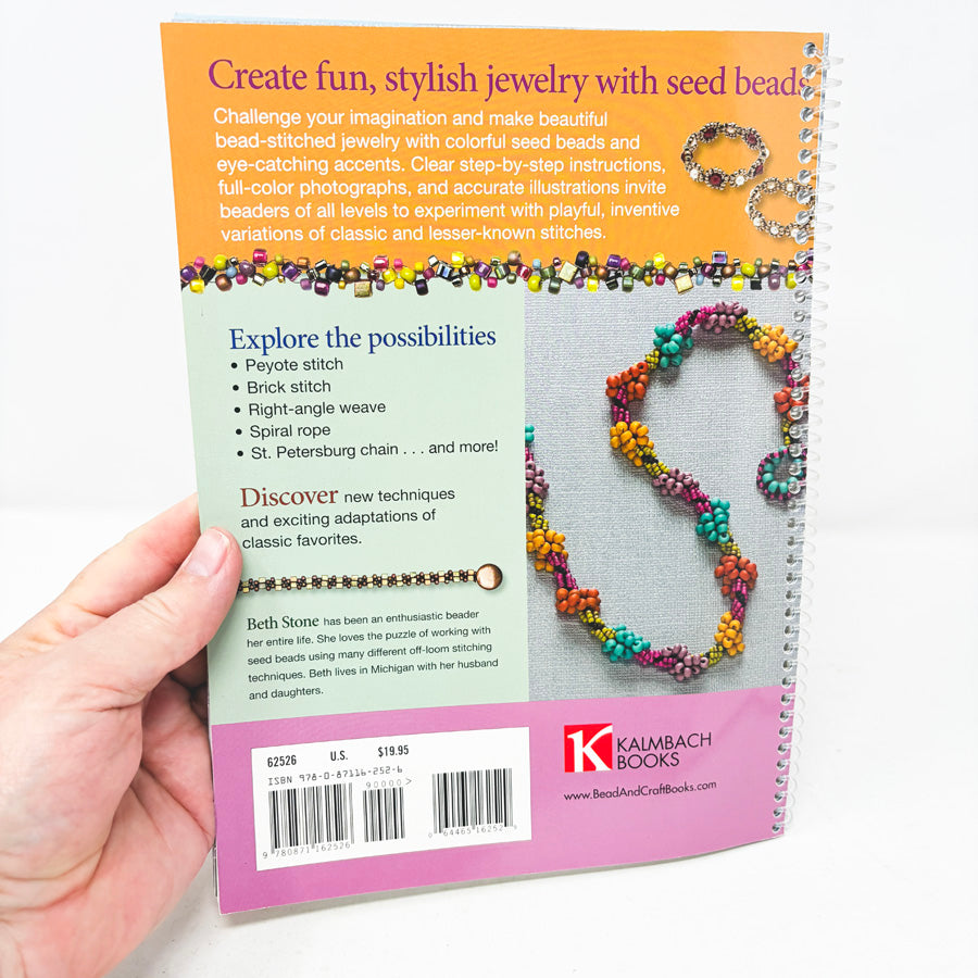 Seed Bead Stitching – Cut and Spiral Bound