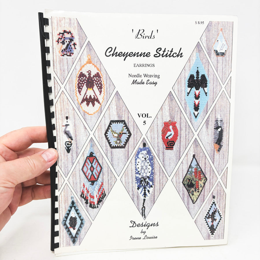 Cheyenne Stitch Earrings Comb Bound Booklets – Designs by Irene Louise