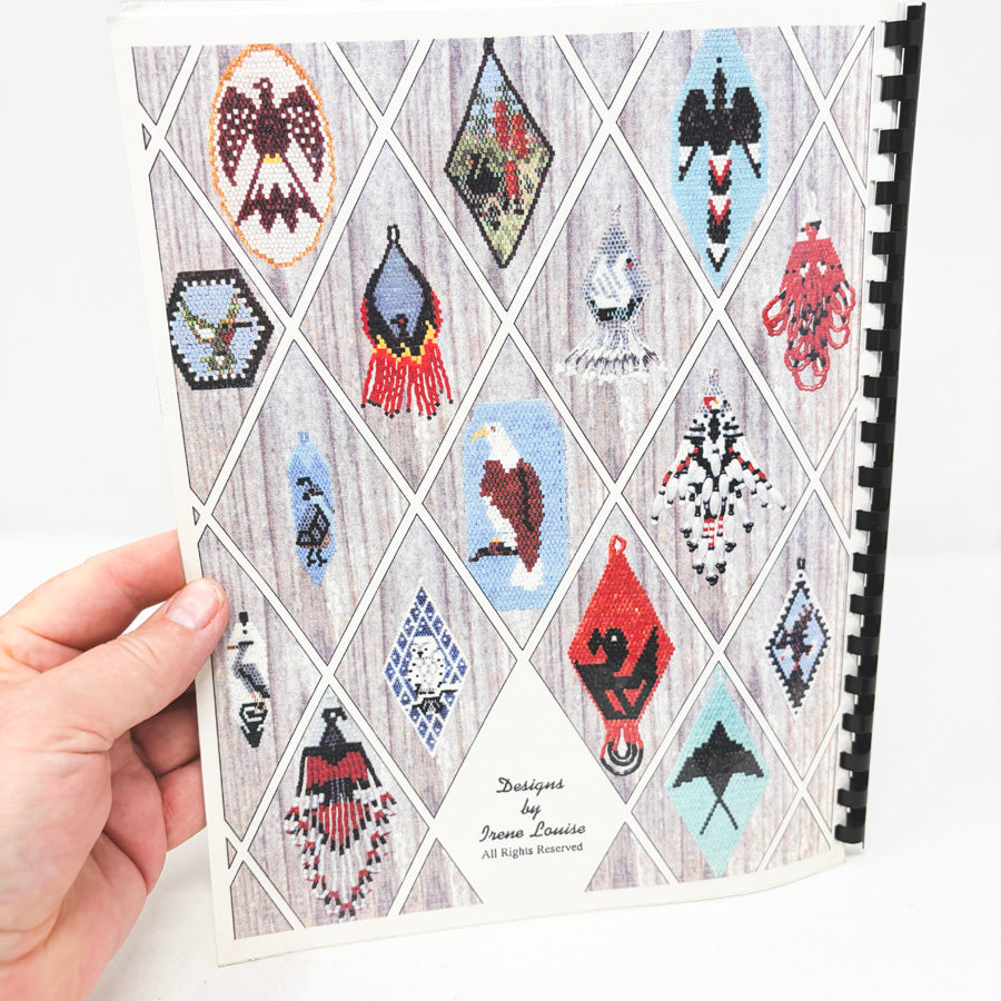 Cheyenne Stitch Earrings Comb Bound Booklets – Designs by Irene Louise