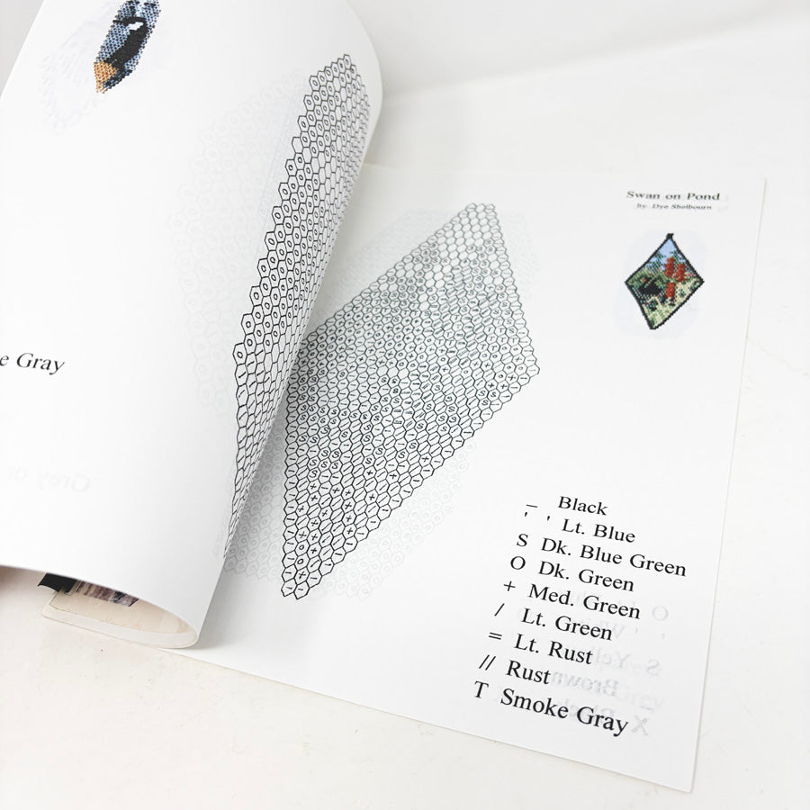 Cheyenne Stitch Earrings Comb Bound Booklets – Designs by Irene Louise