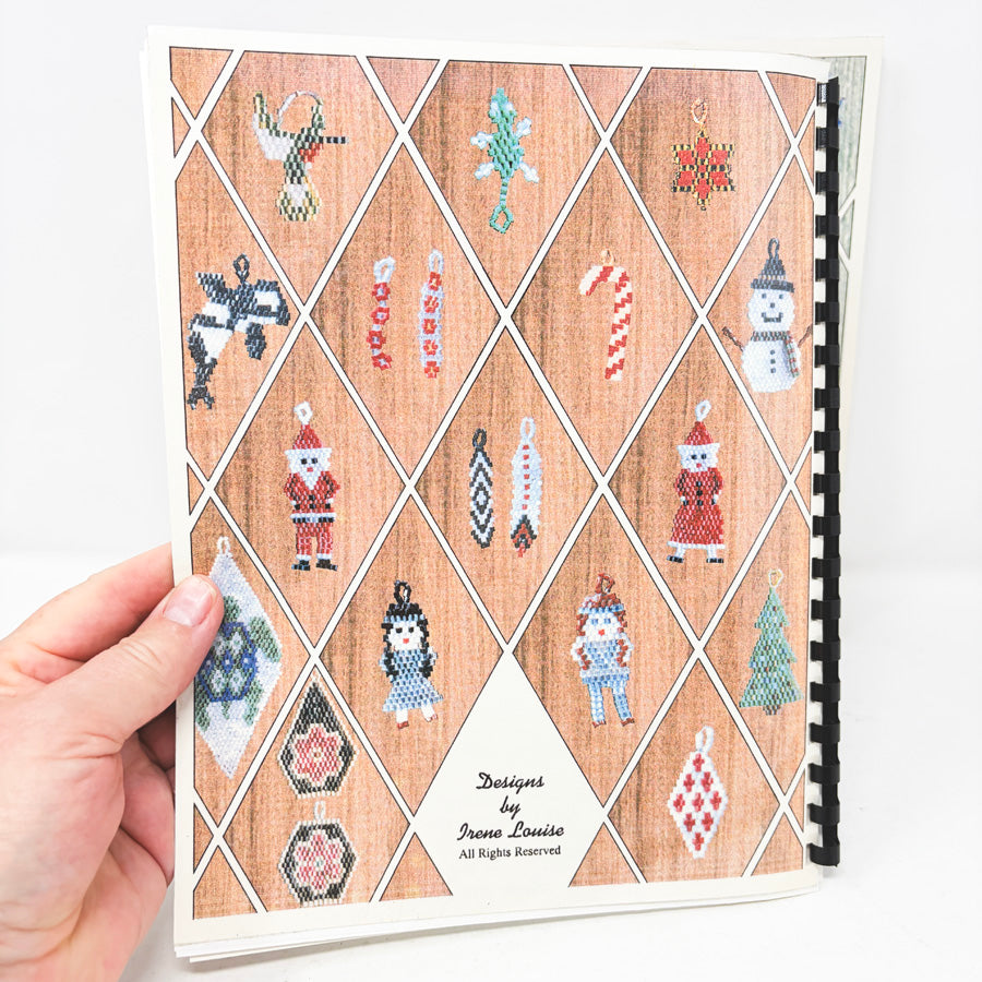 Cheyenne Stitch Earrings Comb Bound Booklets – Designs by Irene Louise