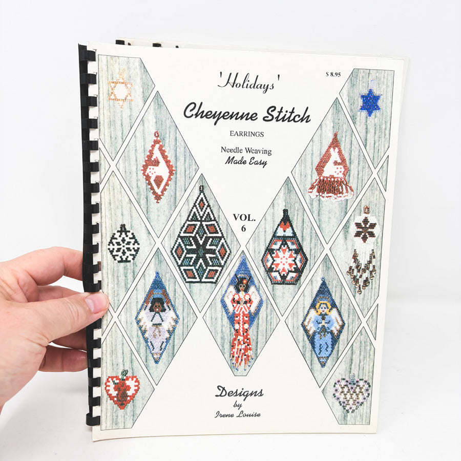 Cheyenne Stitch Earrings Comb Bound Booklets – Designs by Irene Louise
