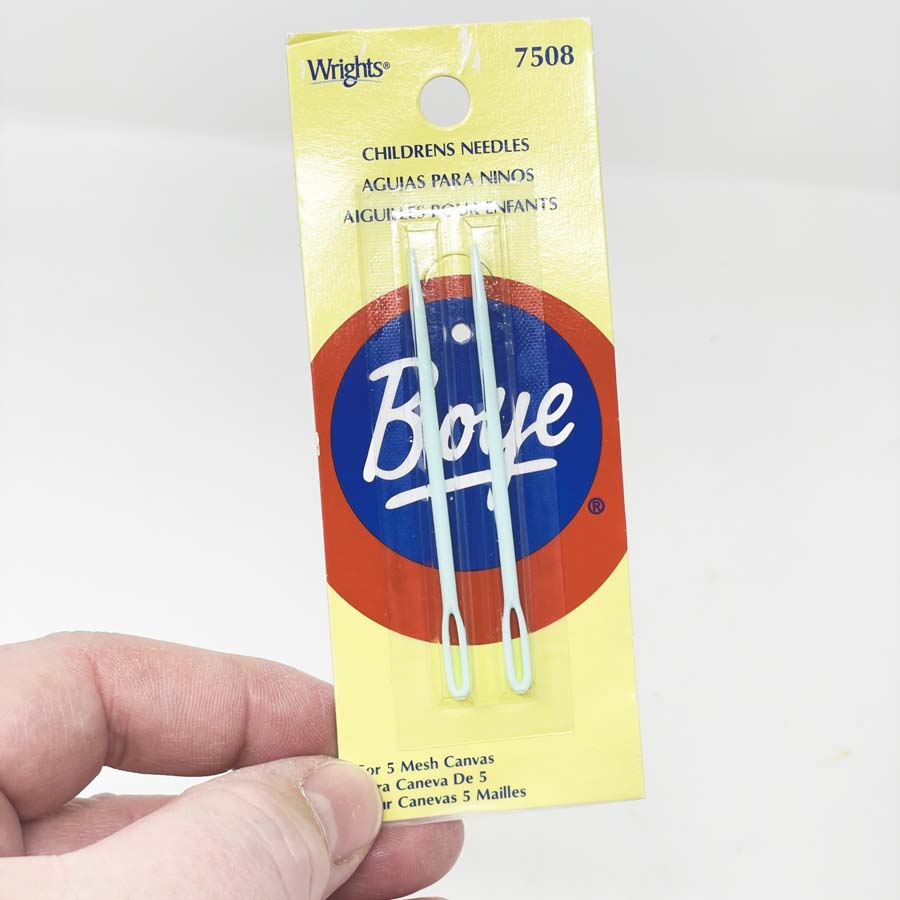 Boye Childrens Plastic Yarn Needles