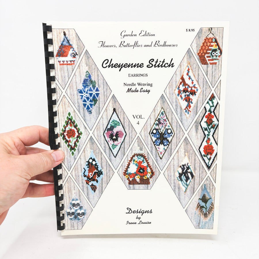 Cheyenne Stitch Earrings Comb Bound Booklets – Designs by Irene Louise
