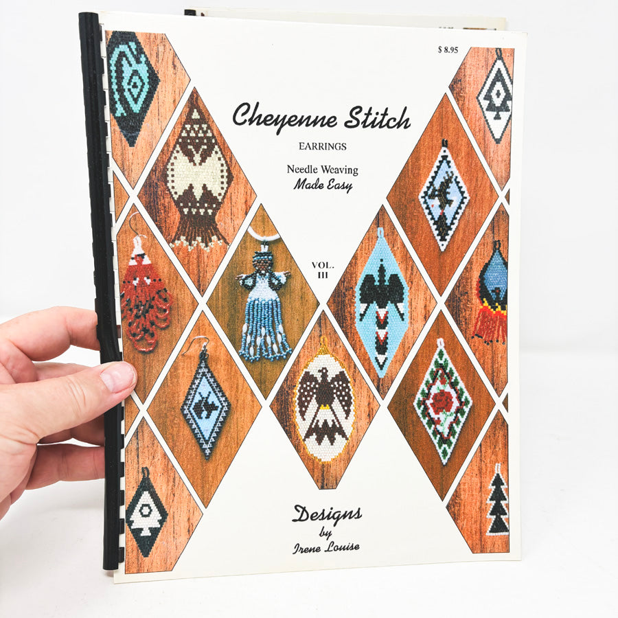 Cheyenne Stitch Earrings Comb Bound Booklets – Designs by Irene Louise