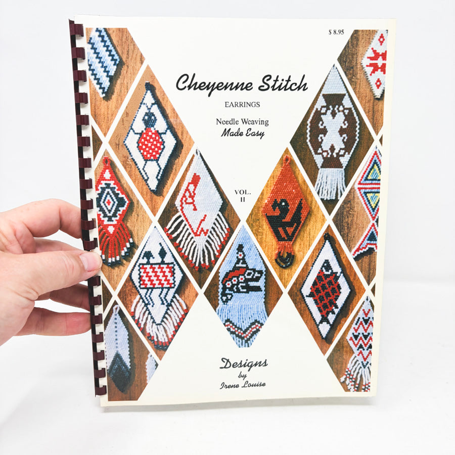 Cheyenne Stitch Earrings Comb Bound Booklets – Designs by Irene Louise