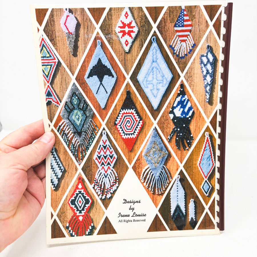 Cheyenne Stitch Earrings Comb Bound Booklets – Designs by Irene Louise
