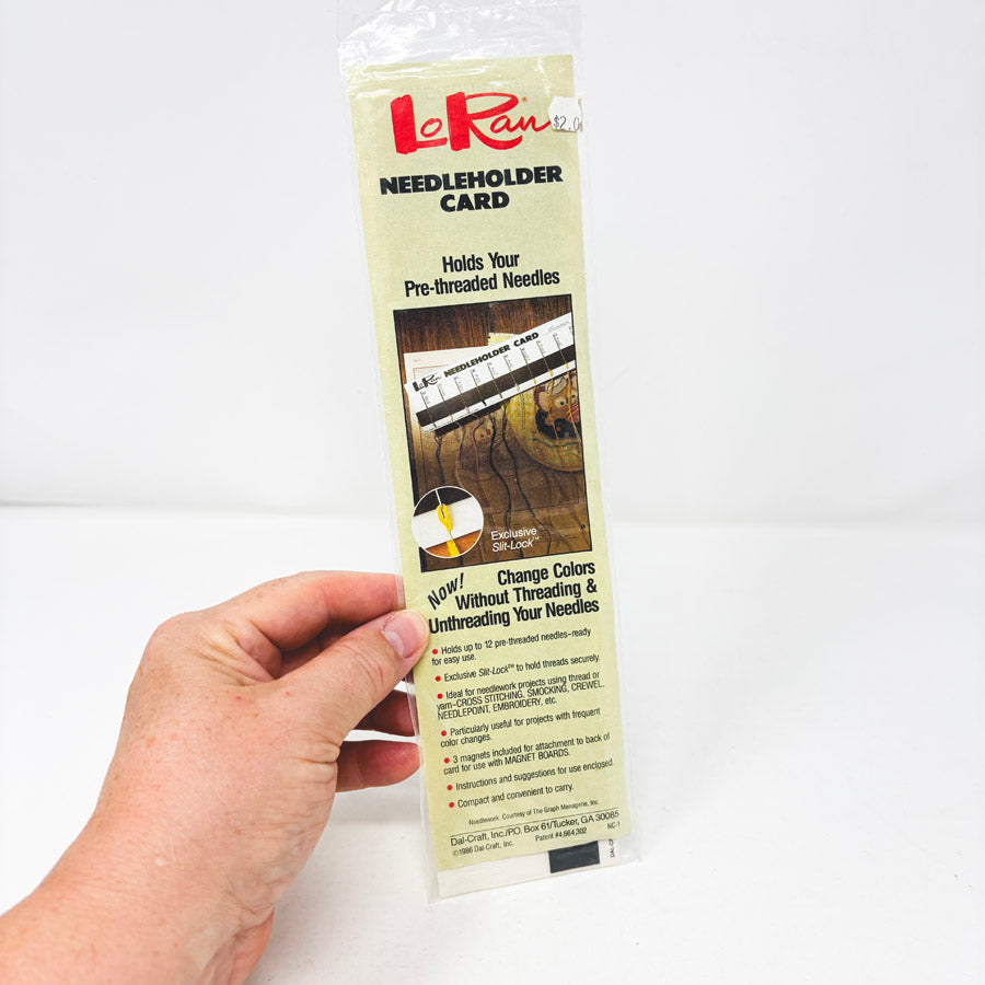 LoRan Needleholder Card