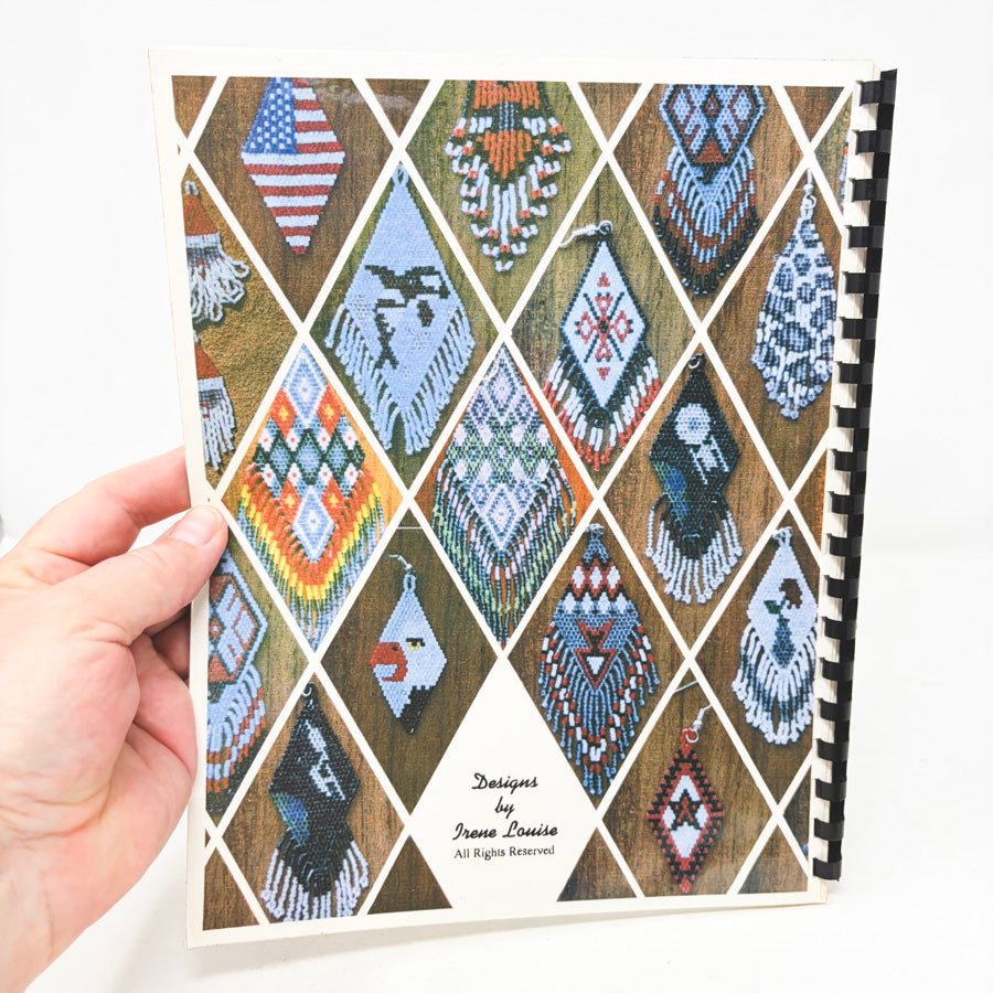 Cheyenne Stitch Earrings Comb Bound Booklets – Designs by Irene Louise