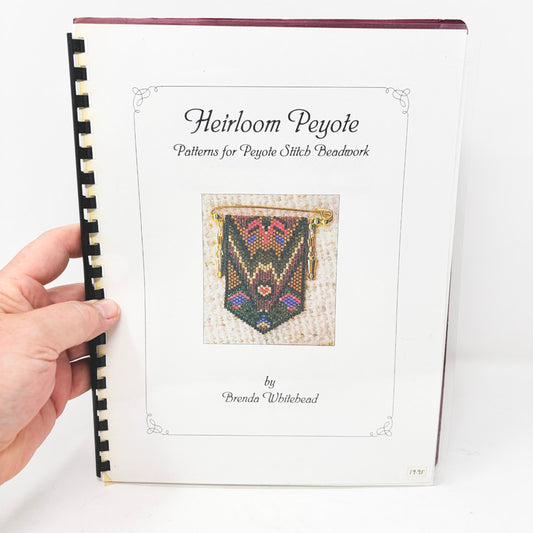 Heirloom Peyote Comb Bound Booklet by Brenda Whitehead